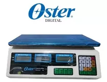 Peso Digital Oster 40kg Balanza Led Bateria Recargable