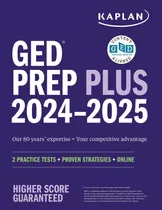 Book : Ged Test Prep Plus 2024-2025 Includes 2 Full Length.