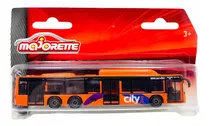 Miniatura Ônibus Man Lion's City C Laranja Majorette 1/64