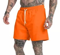 Short Hombre Malla Pileta Playa Suspensor Secado Rápido