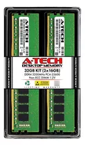 A-tech 32gb (2x16gb) Ram Repuesto Ct2k16g4dfra32a | Módulos