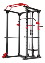 Jaula Potencia Para Entrenamiento, Multifuncional Gym Black 