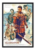 Cuadro Enmarcado - Póster Afiche Película Gladiador 