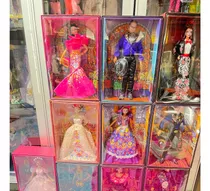 Coleção Completa Dia De Muertos Barbie (10 Bonecas)