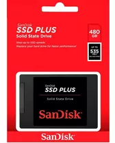 Hd Ssd 480gb Sata 3.0 Sandisk Plus Sdssda-480g-g26