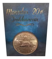 Álbum Coleccionador Monedas ¢20 Teotihuacan 1943-1974 