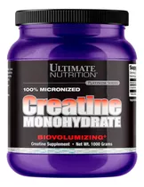 Creatina Monohidratada 1 Kg Ultimate Nutrition  Sin Sabor