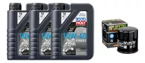 Kit Cfmoto 400/650 Nk/mt/gt 3l Liqui Moly 10w40+ Hiflofiltro