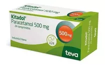 Kitadol® 500 Mg X 24 Comprimidos - Paracetamol