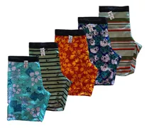 Kit 05 Bermudas Tactel Estampada Surf Masculina Adulto Praia