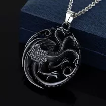 Collar Casa Targaryen Dragon Juego Tronos Game Of Thrones M2