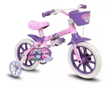Bicicleta Infantil Feminina Menina Cat Aro 12 Nathor Bike