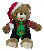 Peluche Oso Ed 2018 Navidad Granjero 54cm Snowflake Teddy