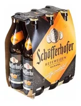 Cerveza Importada Schofferhofer Dunkel Botella 500 Ml X6 