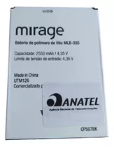 Ba-ter-ia Multilaser Ms55 Mirage 71s Mlb-03s Original