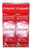 Creme Dental Clareamento Colgate Luminous White Glow 70g 2un