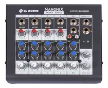 Mesa De Som Mixer Nanomix Ll Audio Na602 6 Canais C/pc Sound