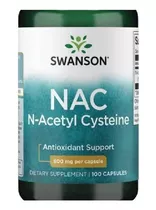 Nac N-acetyl Cysteina Original - Unidad a $750