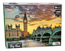 Quebra Cabeça 1000 Peças Big Ben Premium 10757 Pais E Filhos