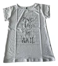 Baby Look Pink Floyd Roger Waters  Camiseta The Wall Sfm510