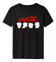 Polo Personalizado / Banda Gorillaz / Tallas 02 A 7xl