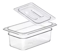 Inserto Cuarto 1/4 Policarbonato C Tapa 10cm Cambro Shorbull