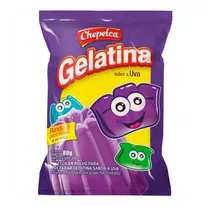 Gelatina Sabor A Uva Chepelca 80gr 6 Unds