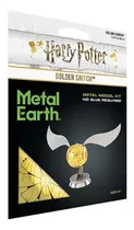 Harry Potter Golden Snitch Puzzle 3d Metálico Demente Games