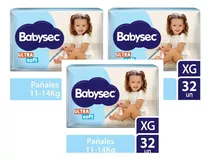3 Pack Pañales Babysec Ultra En Todos Los Talles Baby Sec