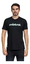 Remera Algodón Estampada Logo Moda Hombre Mistral 10139-1