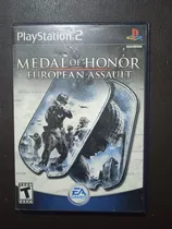 Medal Of Honor European Assault - Play Station 2 Ps2 