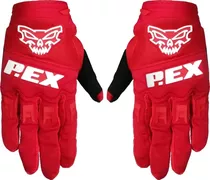 Guantes Cross Enduro Moto Bici Mtb Antideslizante Full Fas Color Rojo Talle Xl