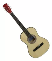 Guitarra Acústica De Madera. Con 6 Cuerdas Ideal Para Niños.