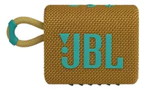 Bocina Jbl Go 3 Portátil Con Bluetooth Waterproof Yellow 