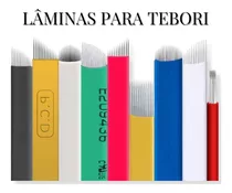 100 Laminas Microblading Tebori Agulha - Vários Modelos