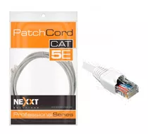 Cable Patch Cord Rj-45 Utp Gris 2.1m Nexxt- Ab360nxt12