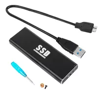 Adaptador Memoria Ssd M2 Ngff B+m Key A Usb 3.0 Con Carcasa