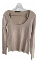 Akiabara Sweater Beige Talle 2 Impecable 1 Uso Inmejorable