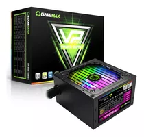 Bc.ec Fuente De Poder 800w Gamemax Vp-800-rgb-m 80+b Semimod Color Negro