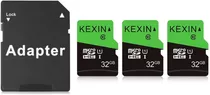 Memoria Kexin 32gb Clase 10 Kit 3 Unidades 