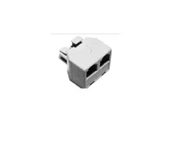 Adaptador 2 Jack M 8x8 + Plug M 8x8 (rj-45) Kit C/10 Pçs