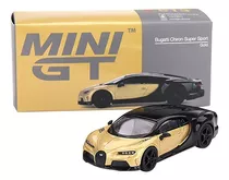 Mini Gt 1.64 Bugatti Chiron Super Sport Gold