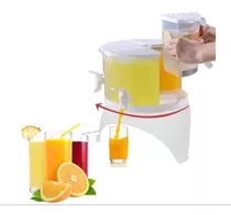 Dispensador Giratorio Bebidas Jugos Agua 4 Compartimentos