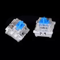 10pcs Teclado Mecánico Interruptor Azul Para Piezas De Cherr