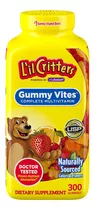 Lil Critters Gummy Vites Multivitanimico Niños 300 Gomitas