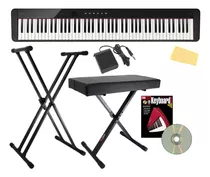 Casio Px-s1100 Privia Slim Digital Piano - Black W/ Adjustab