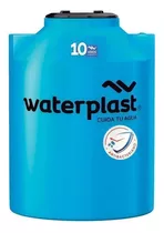 Tanque Para Enterrar Cisterna Single Waterplast 1100 Litros Color Celeste