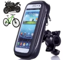 Soporte Funda Porta Celular Moto Bici Impermeable Reforzado