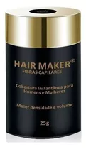 Hair Maker Fibras Capilares 25 Gramas - Castanho Escuro