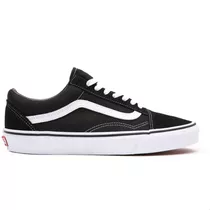 Zapatillas Vans Old Skool Color Black/white - Adulto 37 Ar